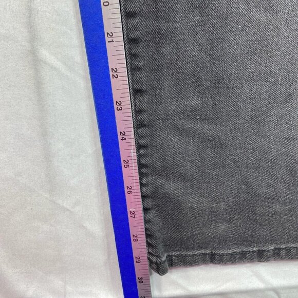 Re generation Jeans Womens Size 20 Black Denim Stretch 90'Straight New Pockets - Picture 6 of 8
